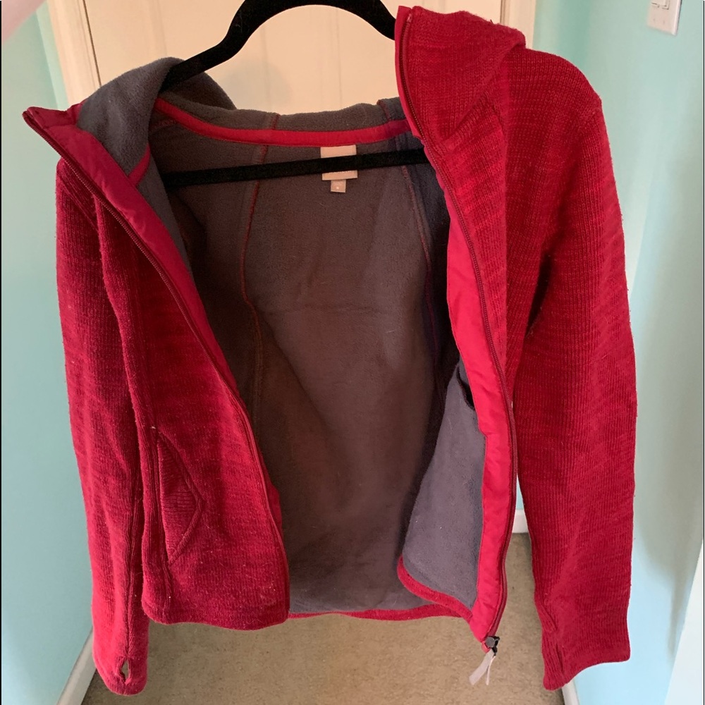 Fleece and knitted Fall Jacket